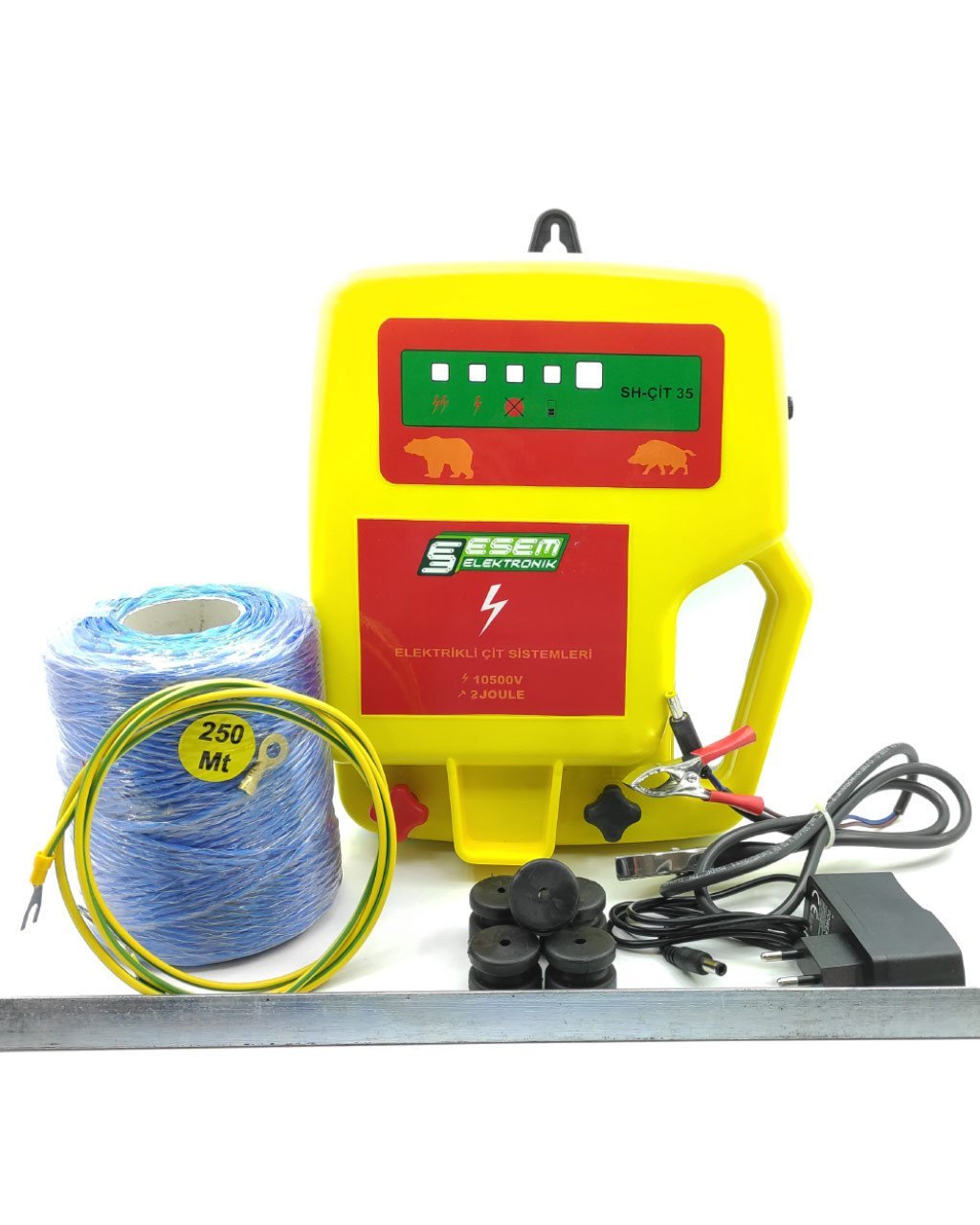 6,5 - 10 Dönüm Arası Elektrikli Çit Eko Paket 6,5 - 10 Dönüm Arası Elektrikli Çit Eko Paket
